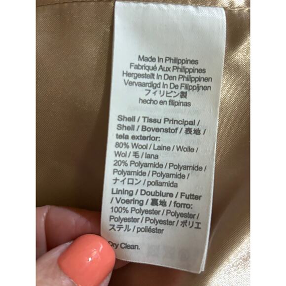 J. Crew Cocoon Coat, dusty purple, minimalist, modern classic, statement coat - Picture 9 of 9